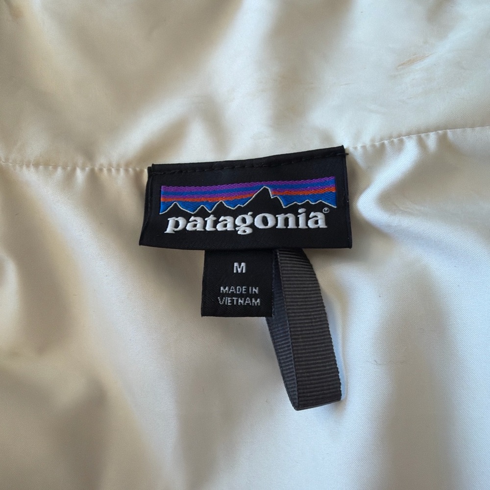 Patagonia Women’s Lunar Dusk High-Pile Sherpa Fleece Jacket Cream Size M STY2309 - Picture 11 of 11